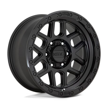 KMC KM544 Mesa Satin Black With Gloss Black Lip 9×20 6×139.7 ET18 CB106,0 60° 1133 kg KM54429068718