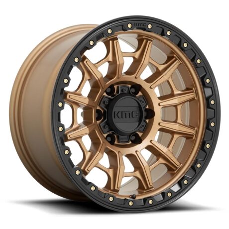 KMC KM547 Carnage Matte Bronze With Black Lip 9×17 6×135 ET0 CB87,1 60° 1133 kg KM54779063600