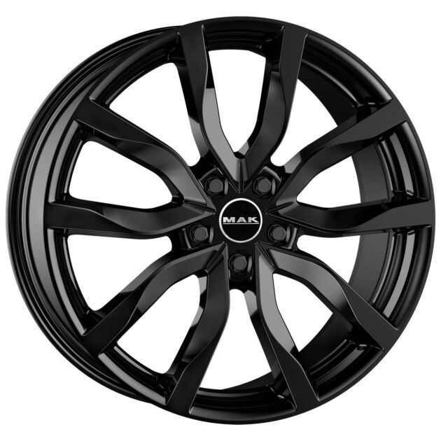 MAK Highlands Gloss Black 8,5x20 5x127 ET42 CB71,6 60° 1025 kg F8520HIGB42C3YX