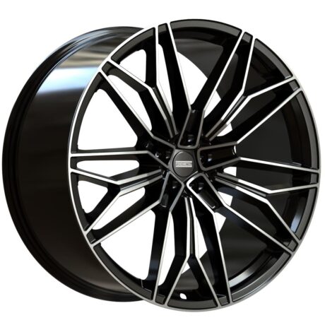 Fondmetal STC-23 Glossy Black Machined 10×23 5×112 ET32 CB66,5 60° 1050 kg RF19990