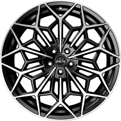 Antera A105 Piano Black Diamond 10,5×21 5×112 ET18 CB66,6 60° 850 kg A10505211815490I