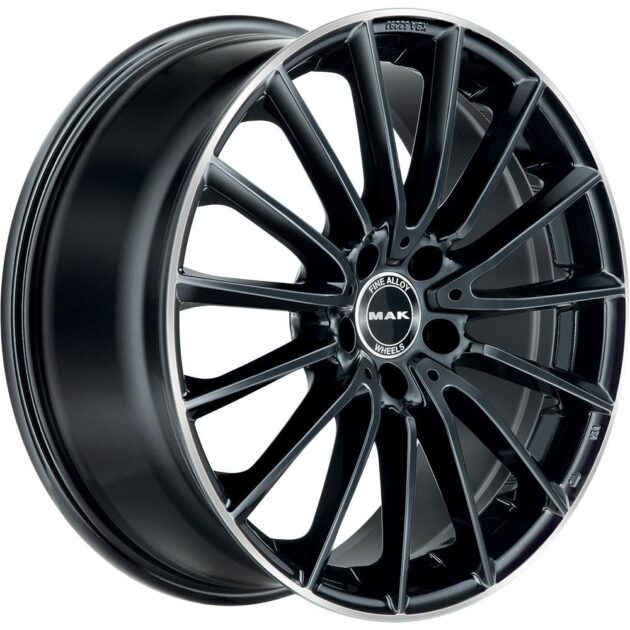 MAK Komet Gloss Black Mirror Ring 9x19 5x112 ET50 CB66,6 R14 800 kg F9090KMGL50WS5X