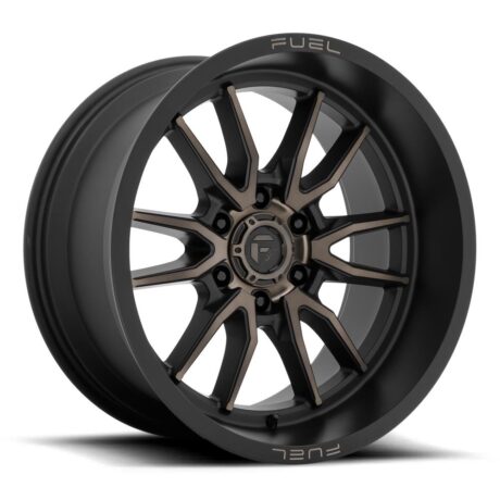 Fuel D762 Clash Matte Black Double Dark Tint 10×22 6×139.7 ET-18 CB106,0 60° 1133 kg D76222008447