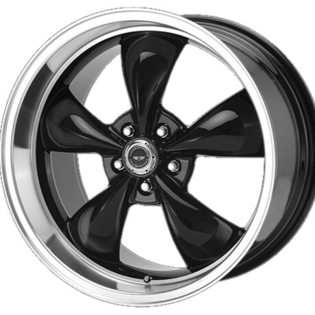 American Racing AR105 Torq Thrust M Gloss Black Machined Lip 8×17 5×114.3 ET0 CB72,6 60° 834 kg AR105M7865B