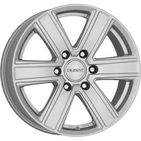 Dezent TJ Silver 8×16 6×139.7 ET35 CB67,1 Flat 1075 kg TTJQDSA35