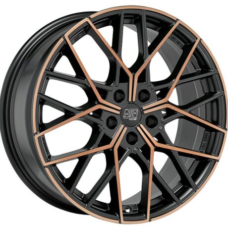 MSW 74 Matt Black Copper Fp 8×18 5×112 ET35 CB73,0 60° 745 kg W19358501TCAC