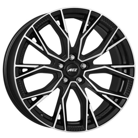 AEZ Toronto dark Black/polished 8×19 5×112 ET40 CB57,1 R13 825 kg ATR9K8BP40E