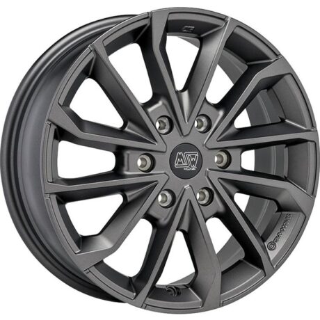 MSW 42 Van Matt Dark Grey 7,5×19 6×120 ET52.5 CB74,6 60° 1250 kg W19473001TP8