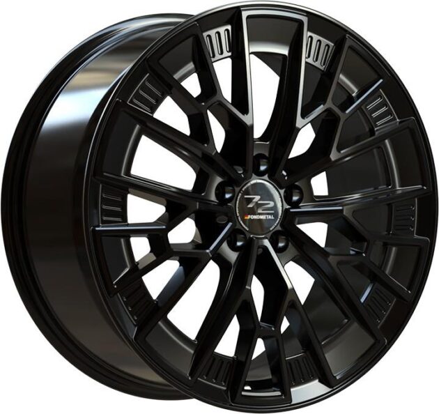 Fondmetal 1972 Glossy Black 11x21 5x130 ET59 CB71,6 R14 1050 kg RF19176